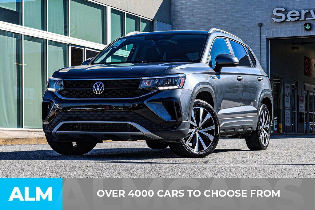 used 2024 Volkswagen Taos car, priced at $19,420