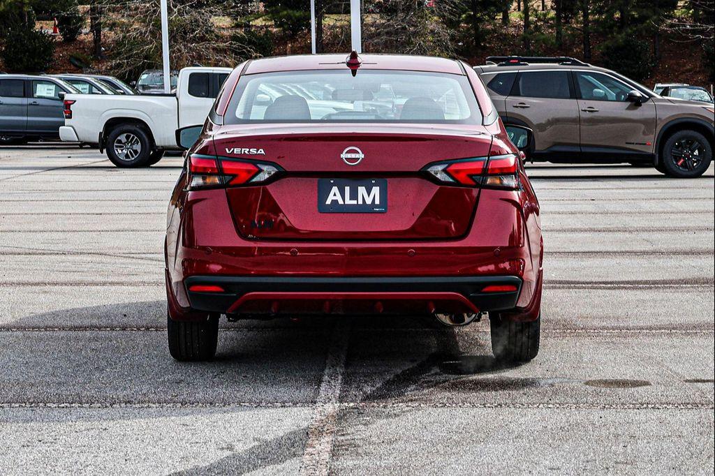new 2025 Nissan Versa car, priced at $20,497
