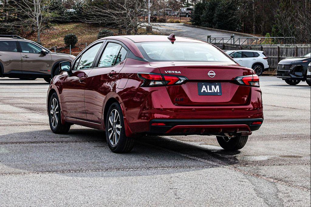 new 2025 Nissan Versa car, priced at $20,497