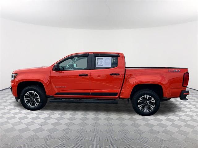 used 2021 Chevrolet Colorado car, priced at $28,654