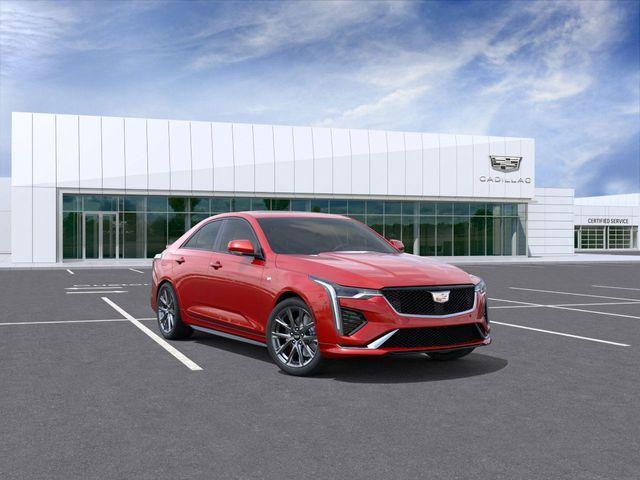 new 2026 Cadillac CT4 car, priced at $48,570