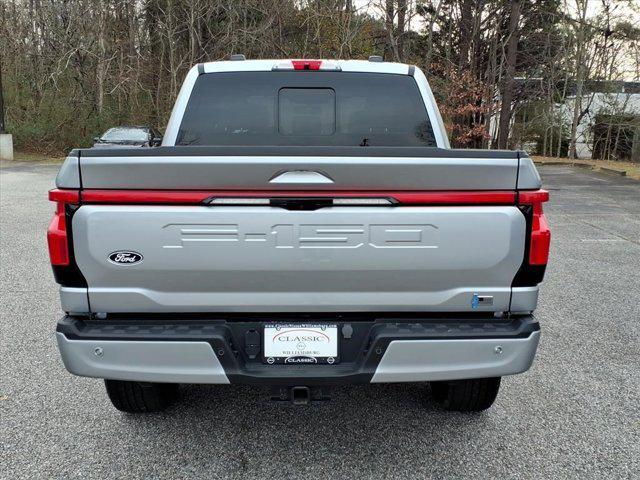 used 2024 Ford F-150 Lightning car, priced at $52,800