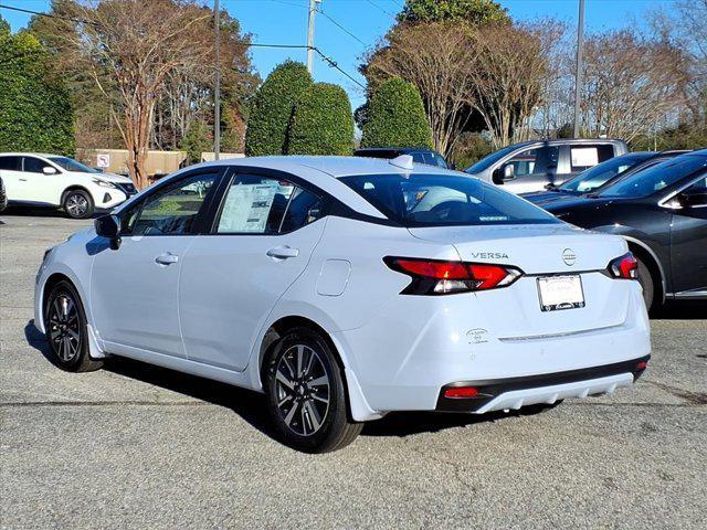 new 2025 Nissan Versa car, priced at $20,797