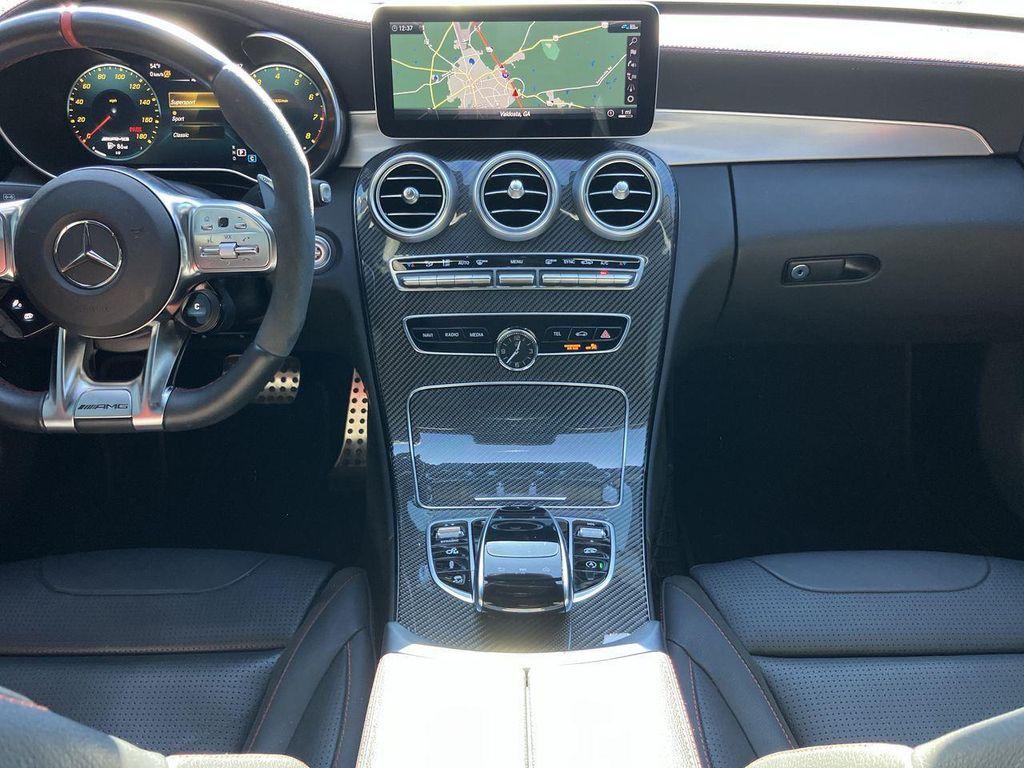 used 2021 Mercedes-Benz AMG C 43 car, priced at $42,291