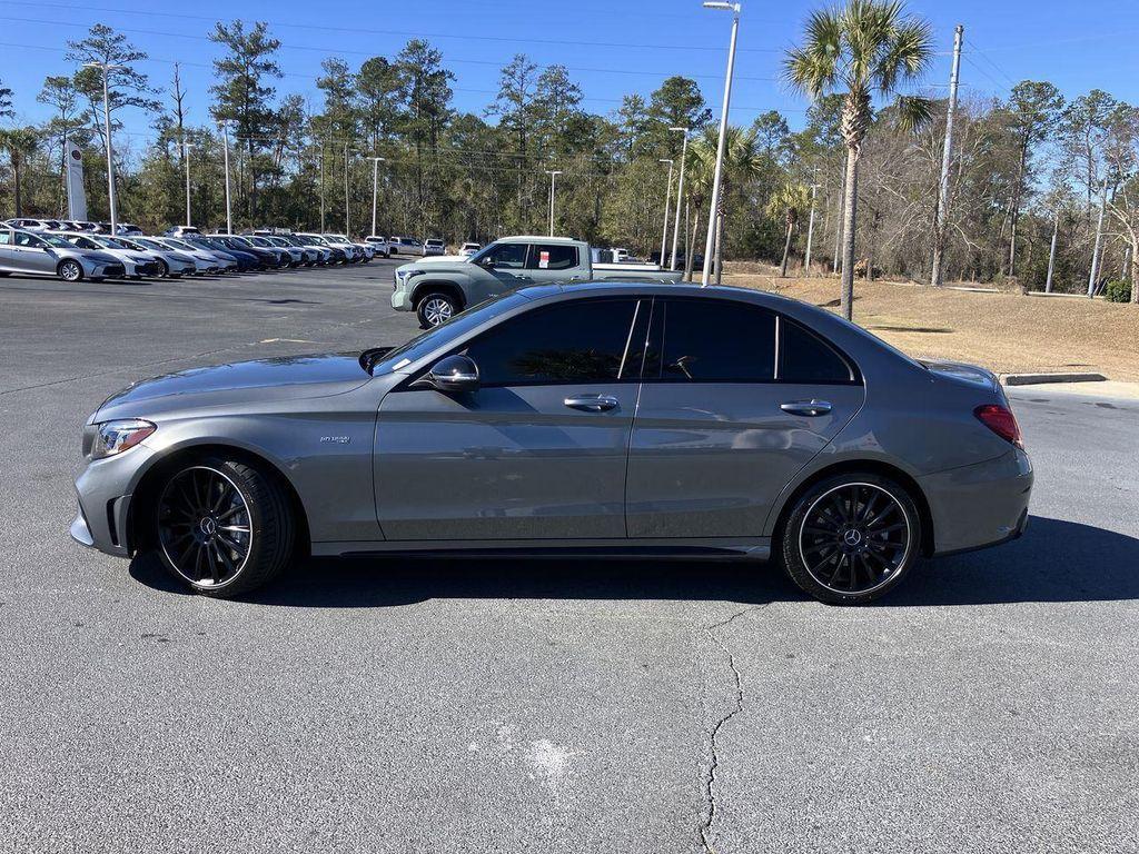 used 2021 Mercedes-Benz AMG C 43 car, priced at $42,291