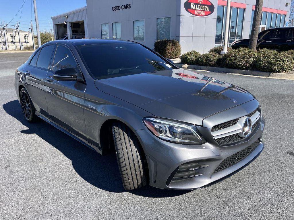 used 2021 Mercedes-Benz AMG C 43 car, priced at $42,291