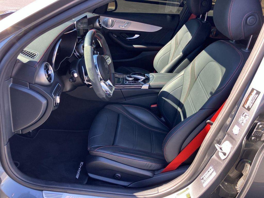 used 2021 Mercedes-Benz AMG C 43 car, priced at $42,291