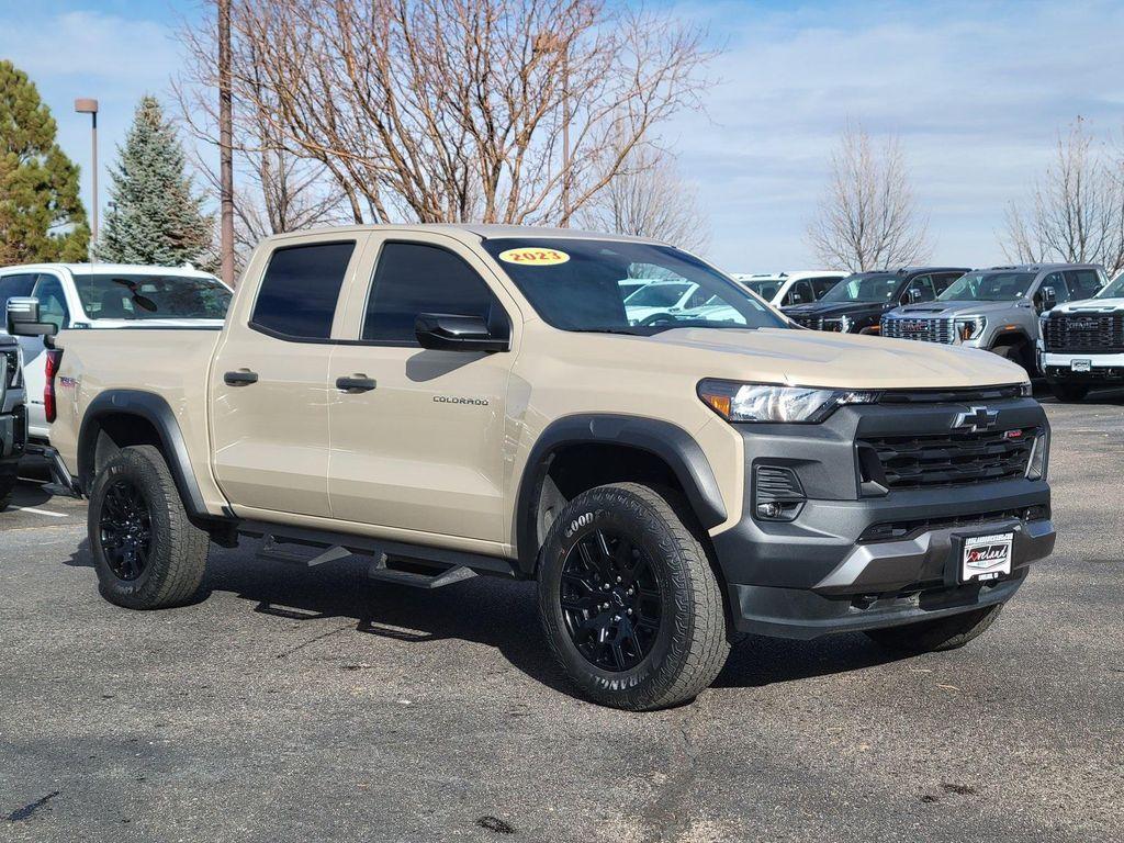 used 2023 Chevrolet Colorado car, priced at $35,986