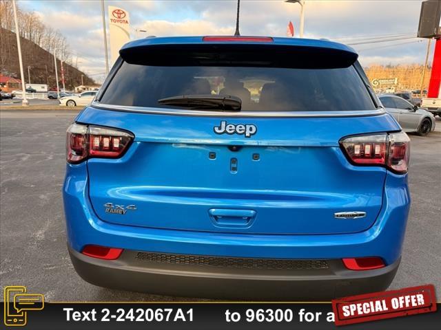 used 2022 Jeep Compass car, priced at $23,176