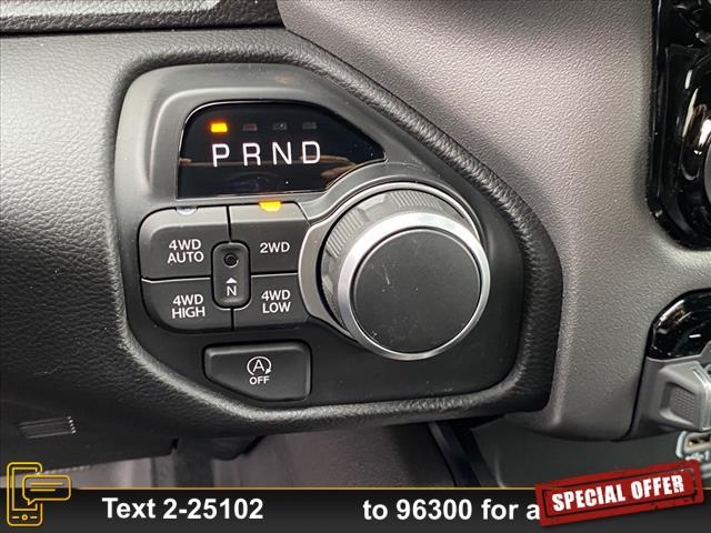 new 2025 Ram 1500 car, priced at $49,078