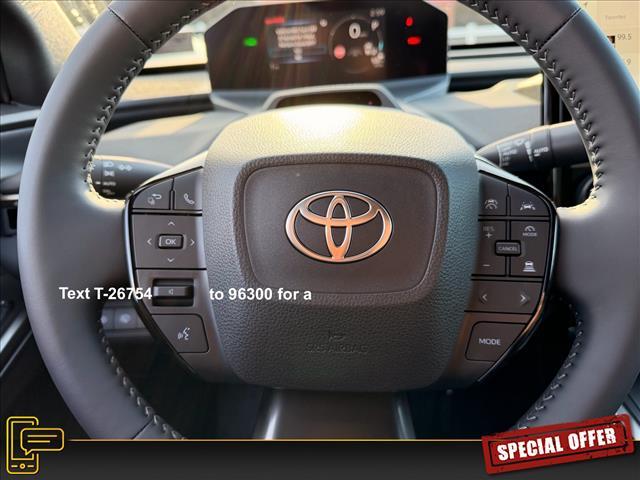new 2026 Toyota bZ car, priced at $41,350