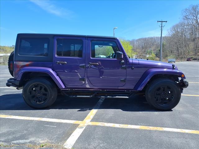 used 2016 Jeep Wrangler Unlimited car, priced at $18,295