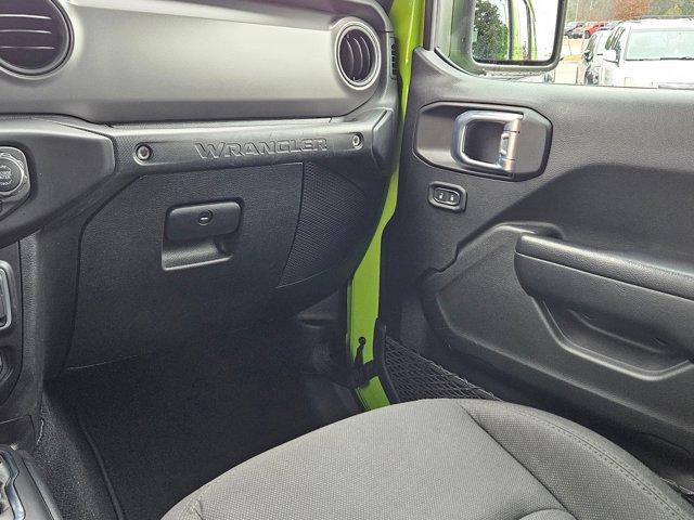 used 2021 Jeep Wrangler car, priced at $32,124