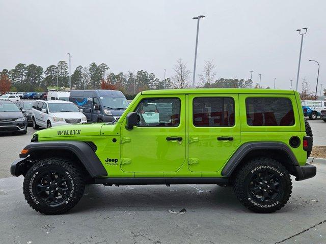 used 2021 Jeep Wrangler car, priced at $32,124
