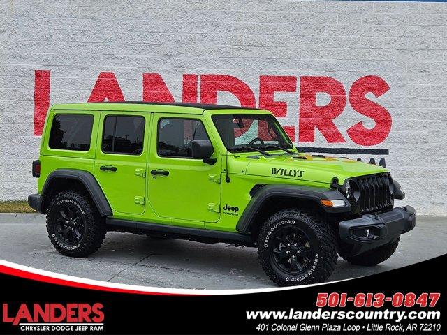 used 2021 Jeep Wrangler car, priced at $32,124