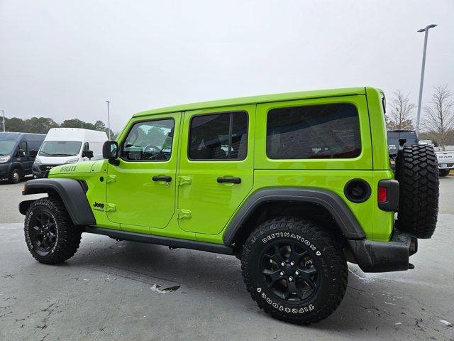 used 2021 Jeep Wrangler car, priced at $32,124