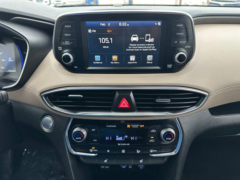 used 2020 Hyundai Santa Fe car, priced at $14,865