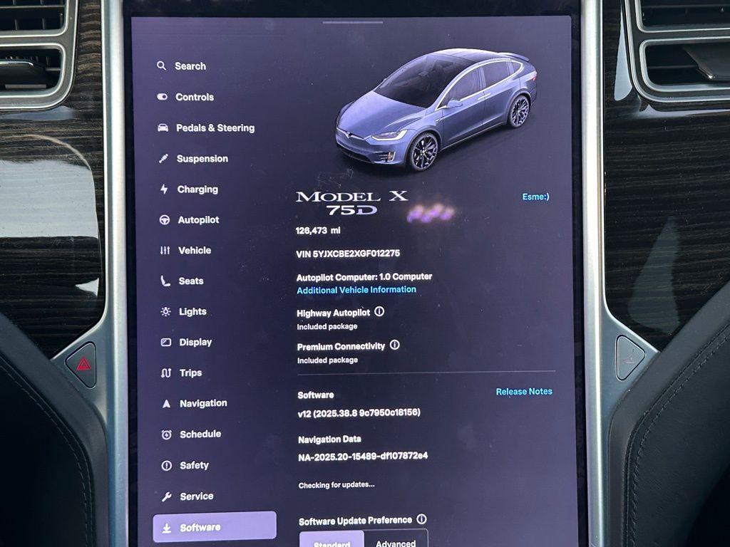 used 2016 Tesla Model X car, priced at $17,931