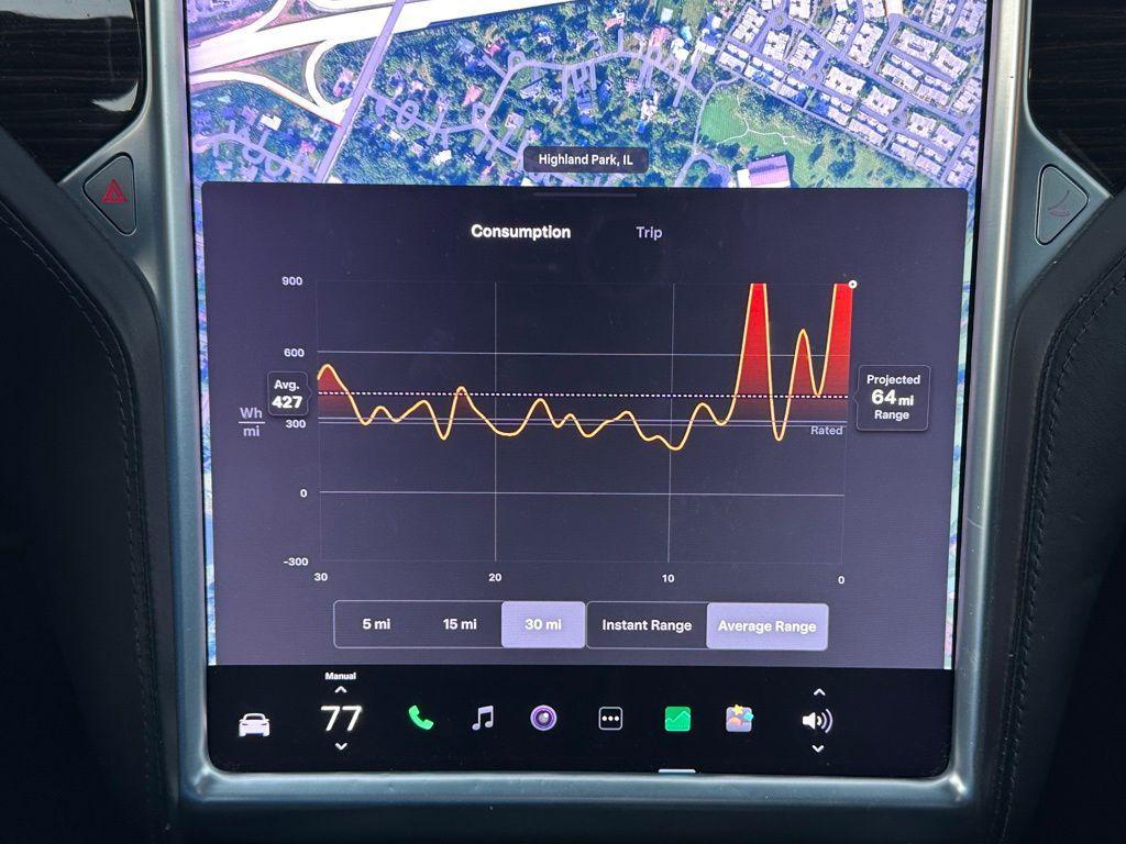 used 2016 Tesla Model X car, priced at $17,931