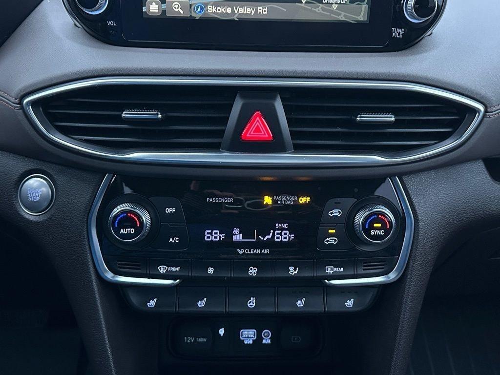 used 2020 Hyundai Santa Fe car, priced at $17,876