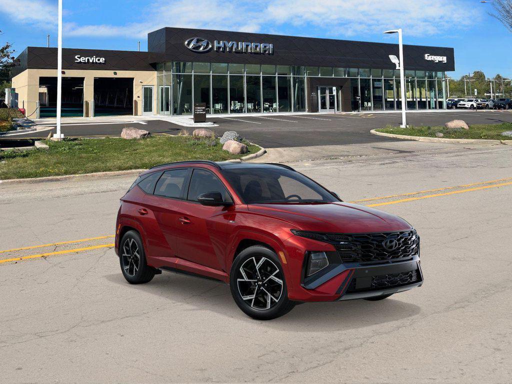 new 2025 Hyundai TUCSON Hybrid car, priced at $36,981