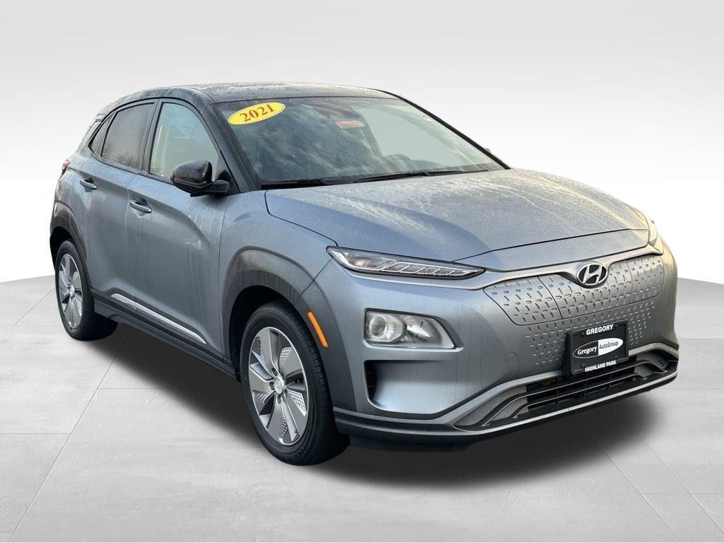 used 2021 Hyundai Kona EV car, priced at $12,933