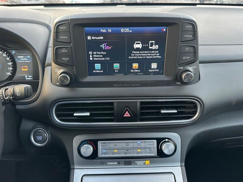 used 2021 Hyundai Kona EV car, priced at $12,933