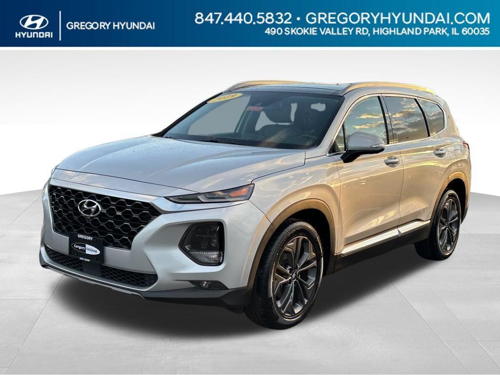 used 2019 Hyundai Santa Fe car, priced at $14,413