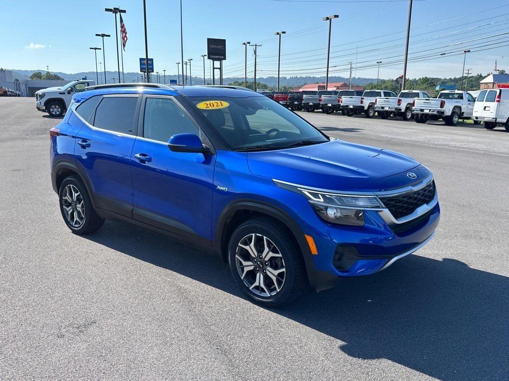 used 2021 Kia Seltos car, priced at $16,939