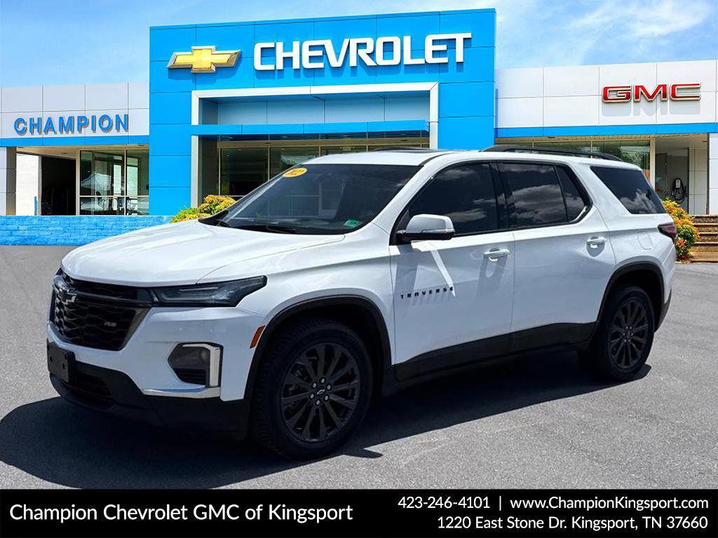 used 2022 Chevrolet Traverse car, priced at $30,855