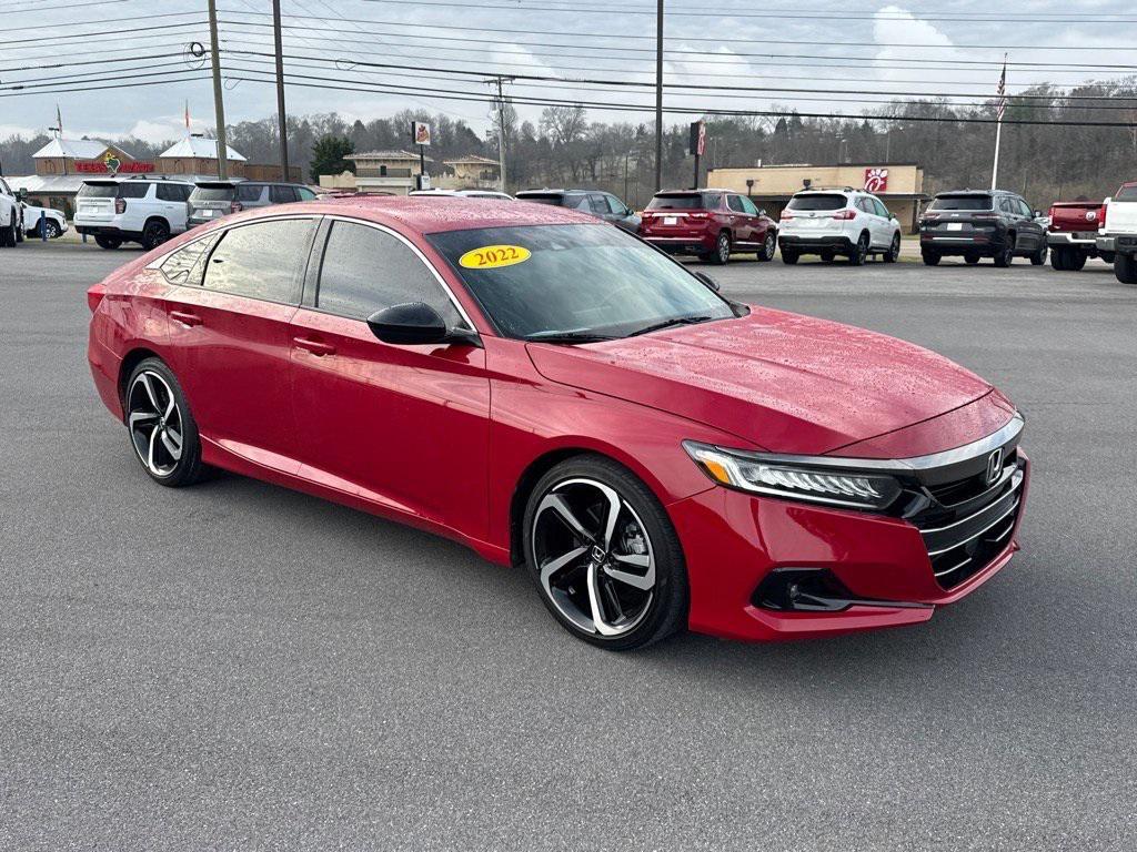 used 2022 Honda Accord car, priced at $24,981