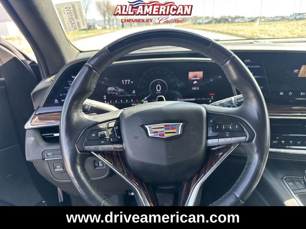 used 2023 Cadillac Escalade ESV car, priced at $60,164