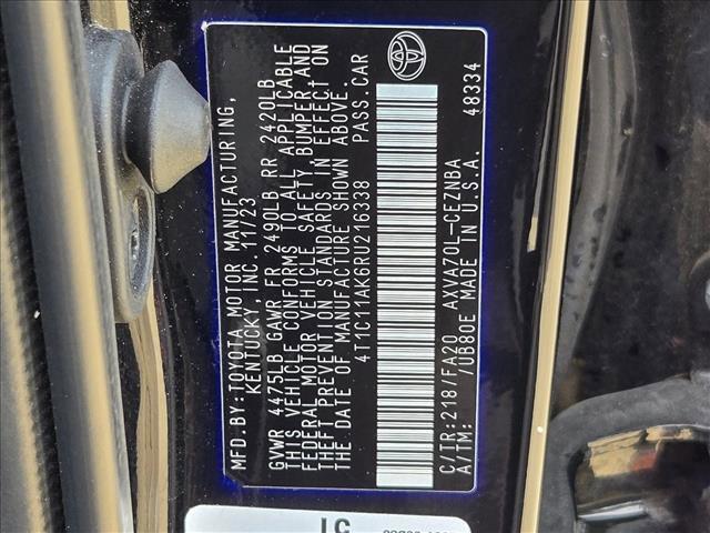 used 2024 Toyota Camry car, priced at $25,926