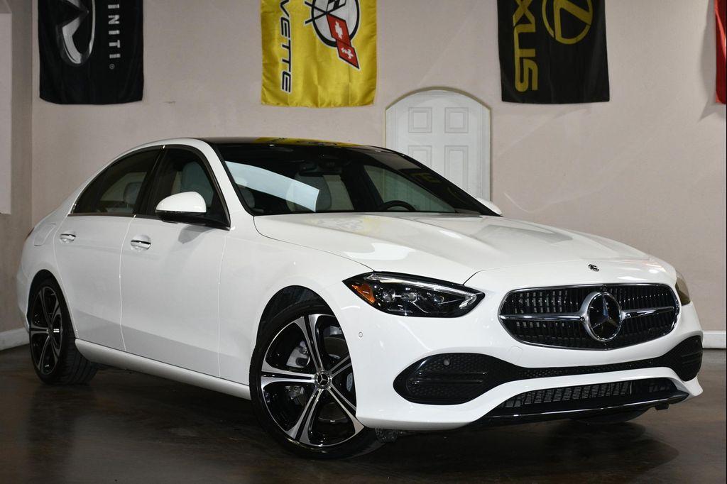 used 2023 Mercedes-Benz C-Class car, priced at $38,978