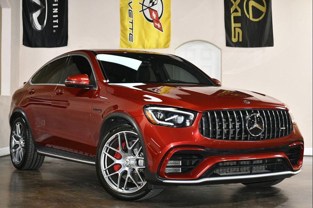 used 2020 Mercedes-Benz AMG GLC 63 car, priced at $49,978