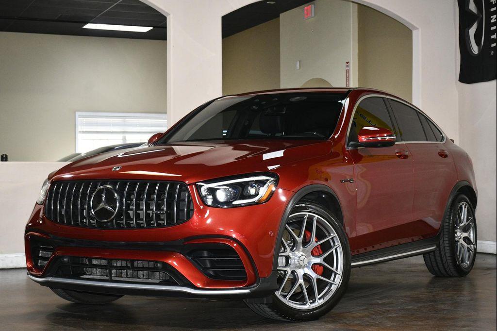 used 2020 Mercedes-Benz AMG GLC 63 car, priced at $49,978