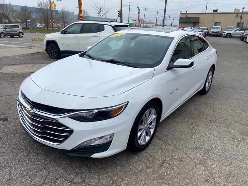 used 2021 Chevrolet Malibu car, priced at $10,775