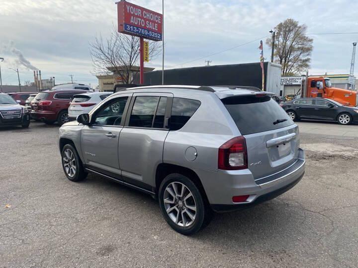 used 2017 Jeep Compass car, priced at $8,075