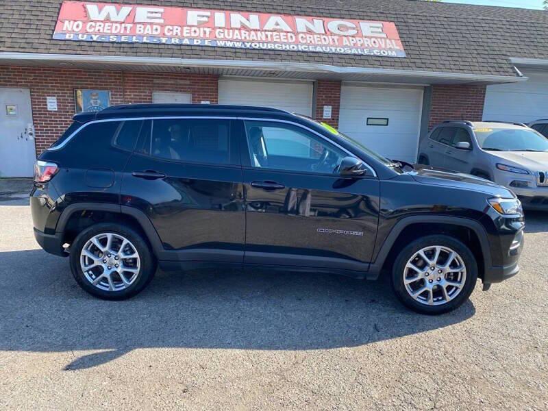 used 2022 Jeep Compass car, priced at $13,675