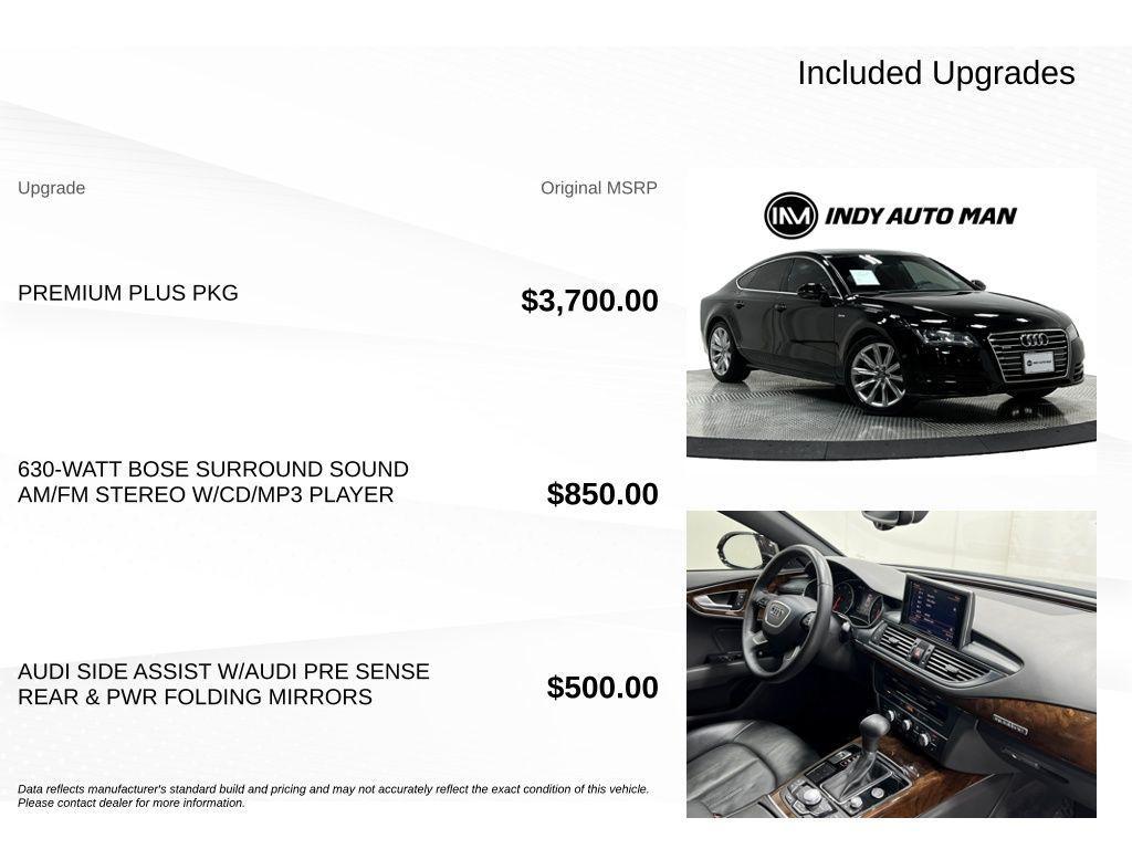 used 2013 Audi A7 car, priced at $12,961