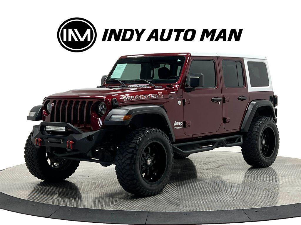 used 2021 Jeep Wrangler Unlimited car, priced at $26,540