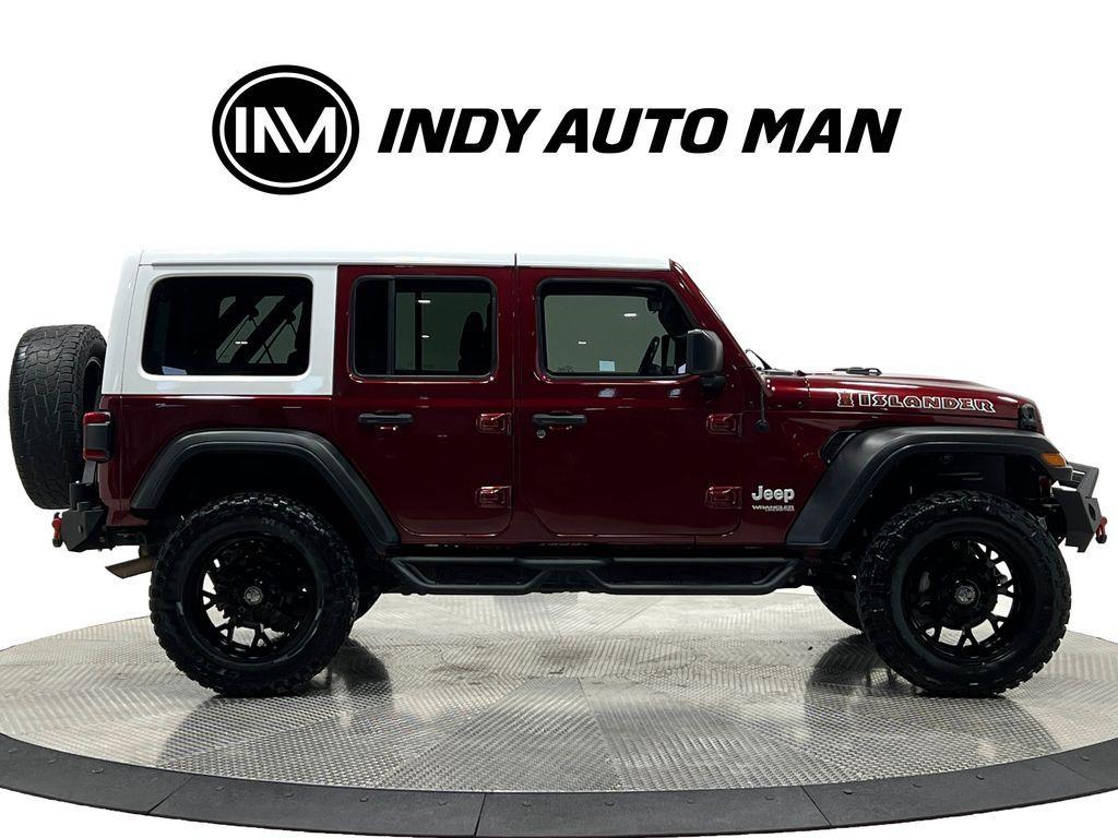 used 2021 Jeep Wrangler Unlimited car, priced at $26,540