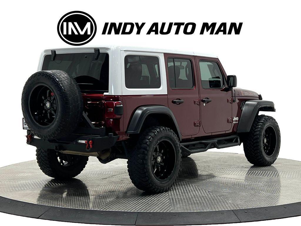 used 2021 Jeep Wrangler Unlimited car, priced at $26,540