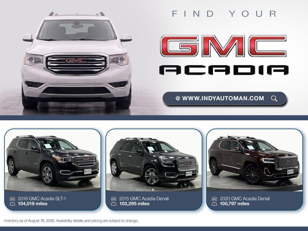 used 2015 GMC Acadia car, priced at $12,651