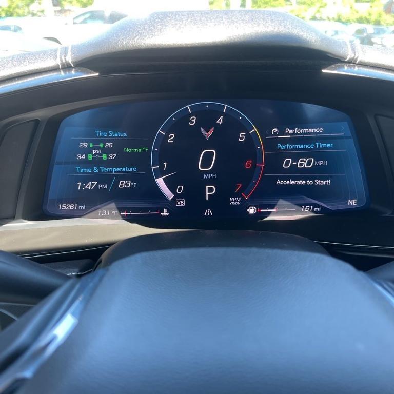 used 2021 Chevrolet Corvette car, priced at $63,004