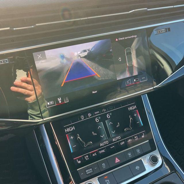 used 2021 Audi Q7 car, priced at $24,300