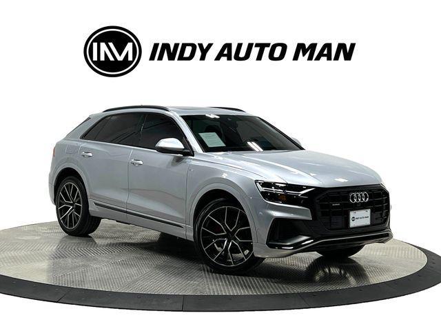 used 2021 Audi Q8 car, priced at $35,750