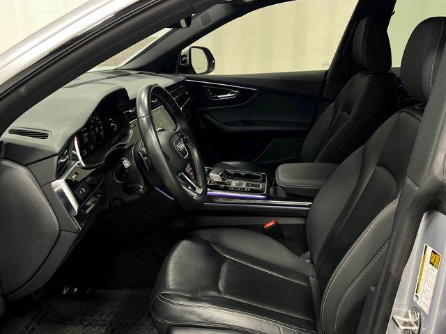 used 2021 Audi Q8 car, priced at $35,750