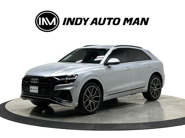 used 2021 Audi Q8 car, priced at $35,750