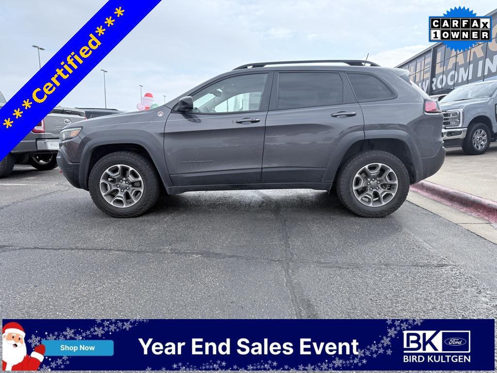 used 2022 Jeep Cherokee car, priced at $19,225